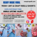 9000+ Art and craft reels bundle