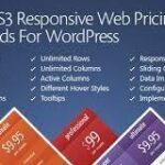 CSS3 Responsive Web Pricing Tables Grids