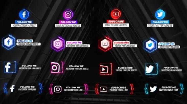 Capture-12-1.jpg Neon Social Media Lower Thirds V2 - Image 1