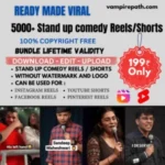 5000+ STAND UP COMEDY Reels Bundle