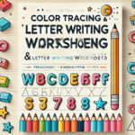 COLOR TRACING LETTER WRITING FOUNDATIONAL WORKSHEET
