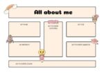 "All About Me Worksheets | 18 Fun Printable Pages for Self-Discovery - Image 2